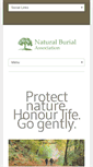 Mobile Screenshot of naturalburialassoc.ca